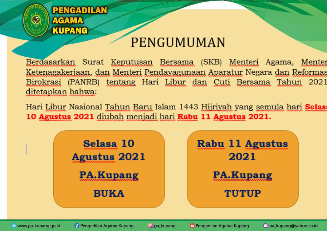 pengumumantunda